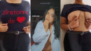 Sexy Teen Chubby GF Showing Boobs & Pussy