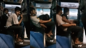 Sri Lankan Risky Public Blowjob in a Katharagama Bus