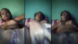 Horny Girl Fingering Wet Pussy in Sri Lankan Sex
