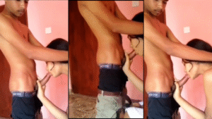 Lankan Extremely Cute Schoolgirl Suck BF's Dick