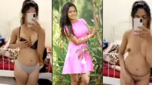 Sri Lankan Famous Young Actress Geethma Bandara Stripping Leak
