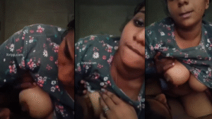 Indian Cheating Wife Boobs Sucked By Young BF